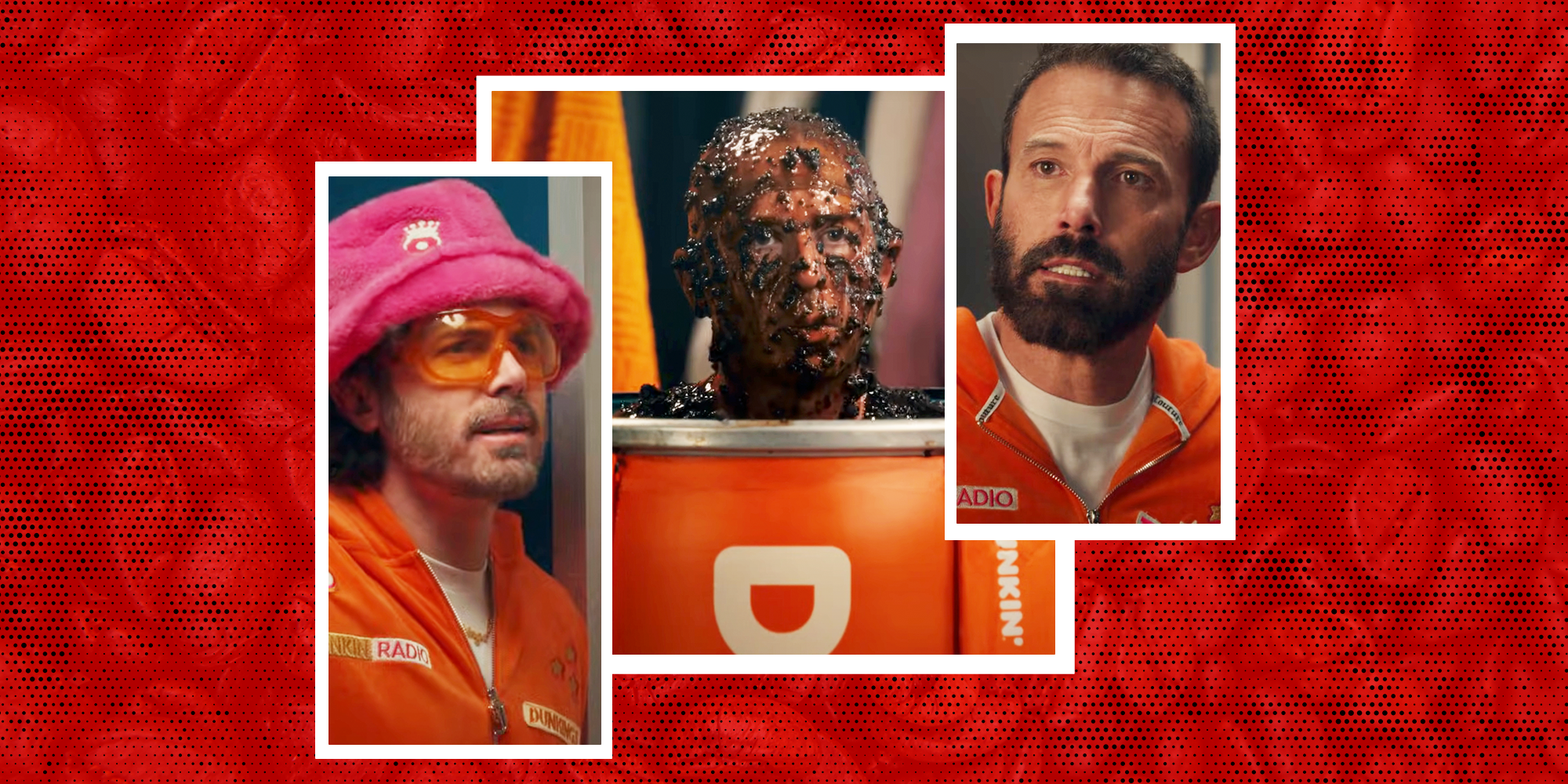 The Ben Affleck, Casey Affleck, and Jeremy Strong Dunkin’ Super Bowl Commercial Is Blowing My Mind